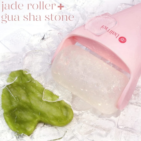 NEW Ice Roller and gua sha for Face and Eyes, Cold Face Roller Reduces Puffiness - Picture 2 of 6